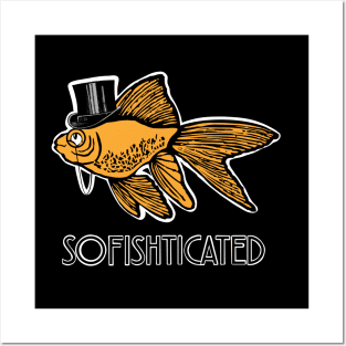 Sophisticated Goldfish Posters and Art